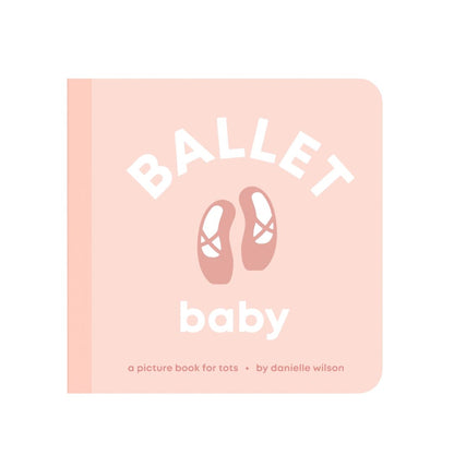 pink ballet baby book