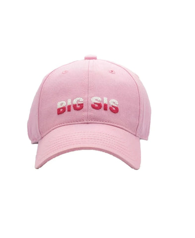 pink hat with Big Sis