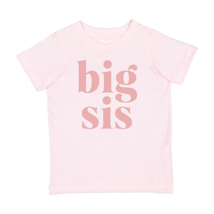 Pink Big Sis Short Sleeve T-Shirt