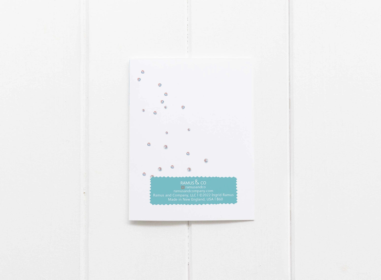Scuba Hoops Birthday Greeting Card