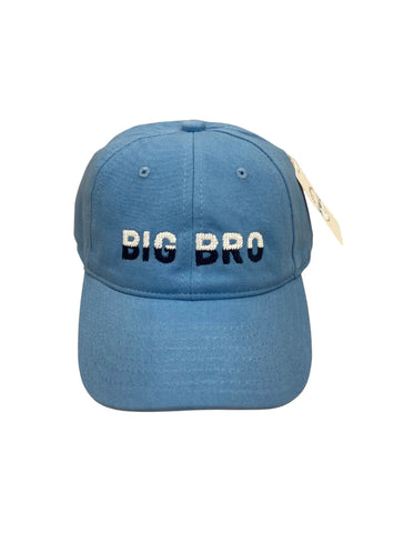 blue hat with Big Bro 