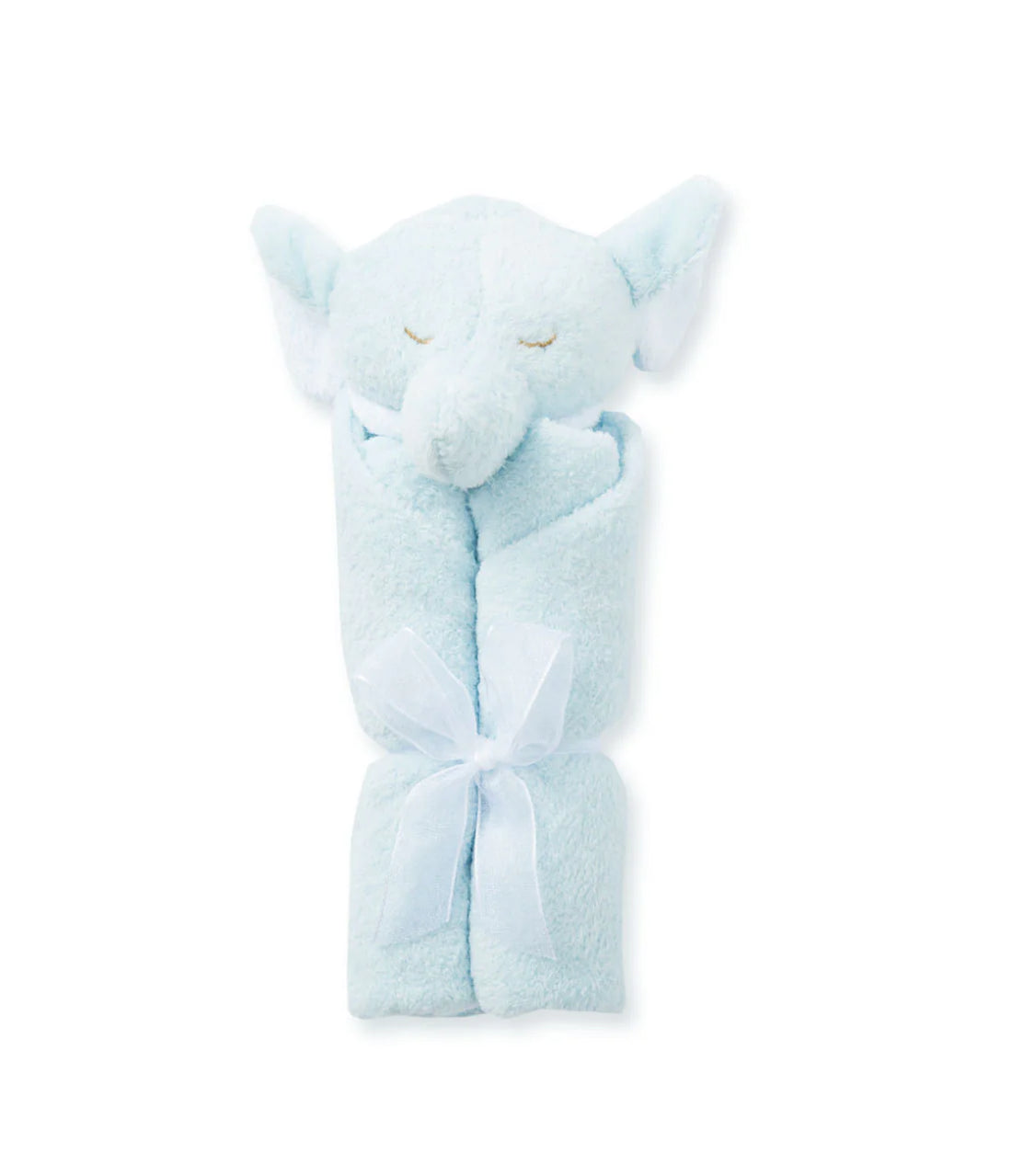 blue elephant baby blanket