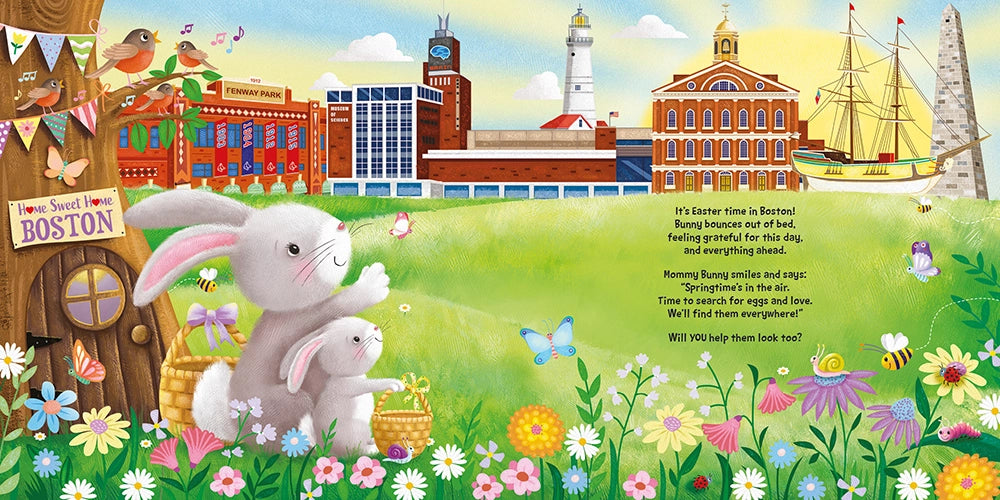 The Easter Egg Hunt in Boston Book