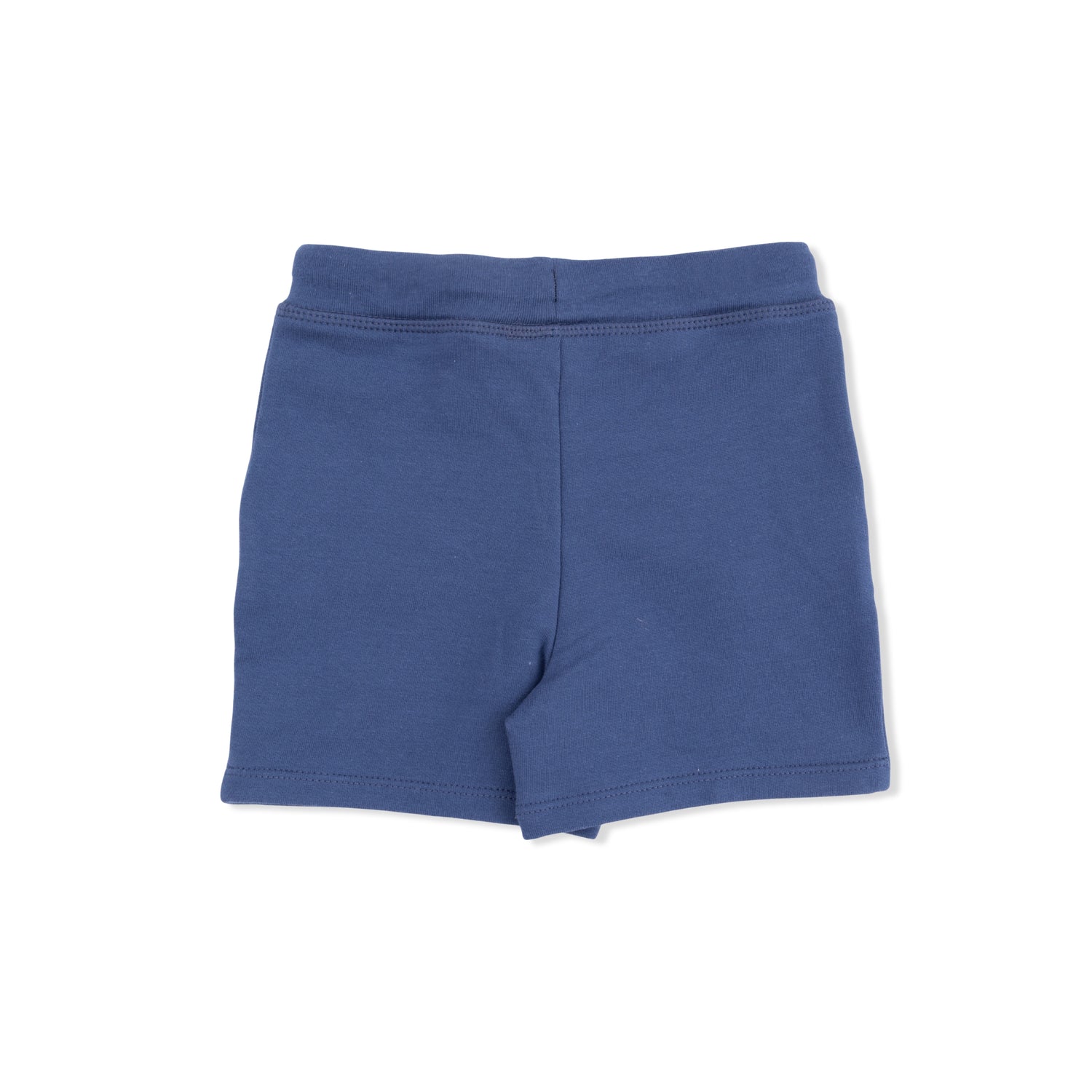 Blue shorts on a white background