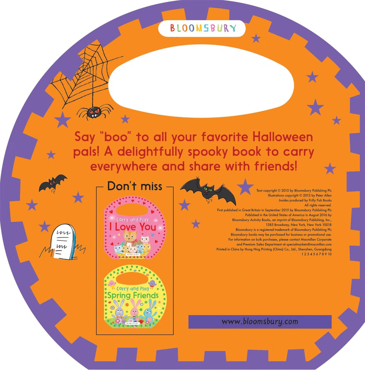 Carry and Play Pumpkin Book