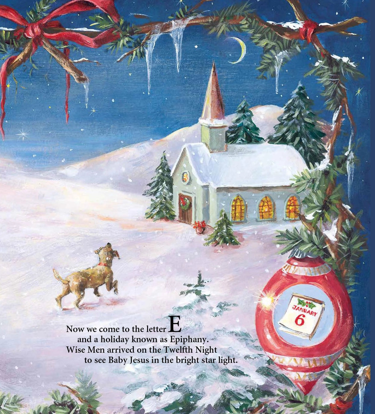 S Is For Star: A Christmas Alphabet Paperback Book