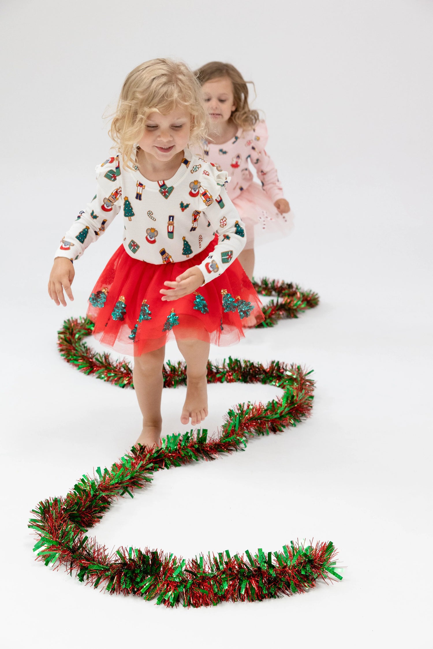 red christmas tree kids tutu