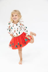 red christmas tree kids tutu