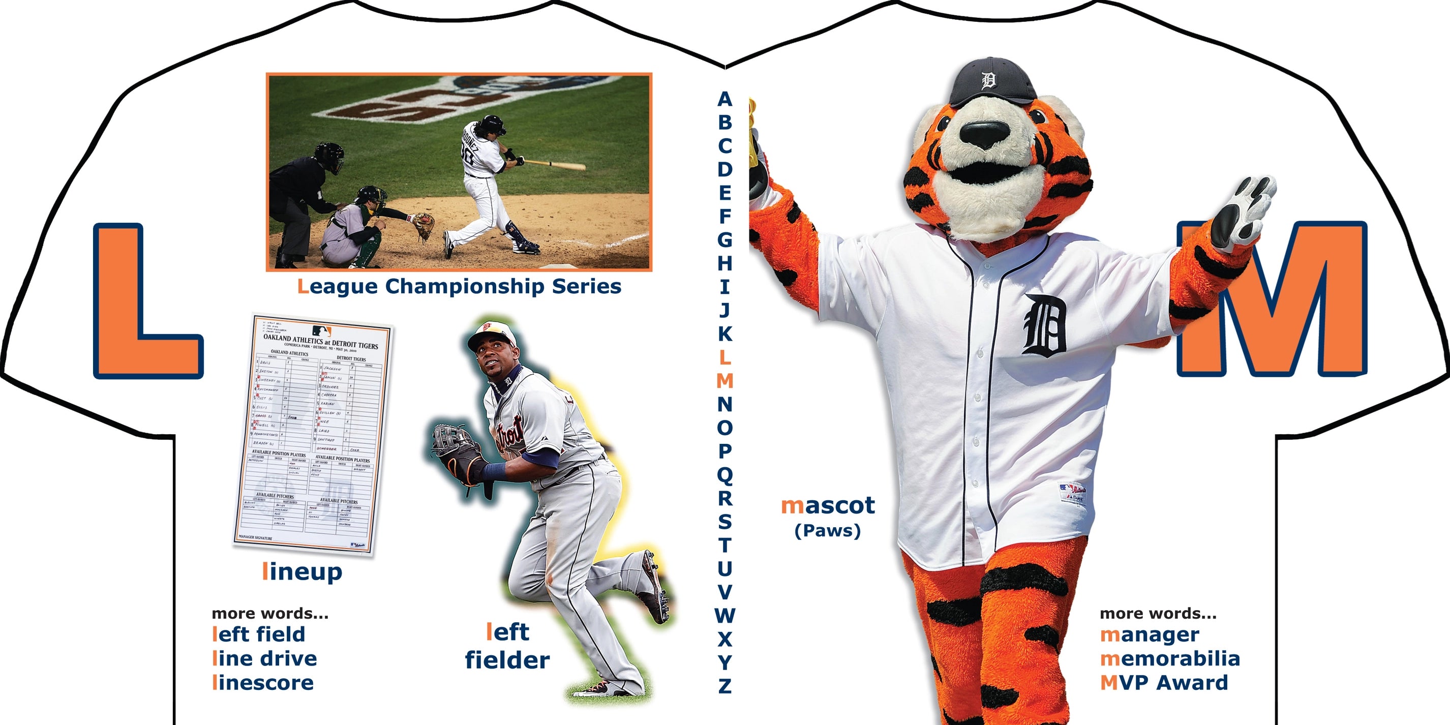 Detroit Tigers ABC Book