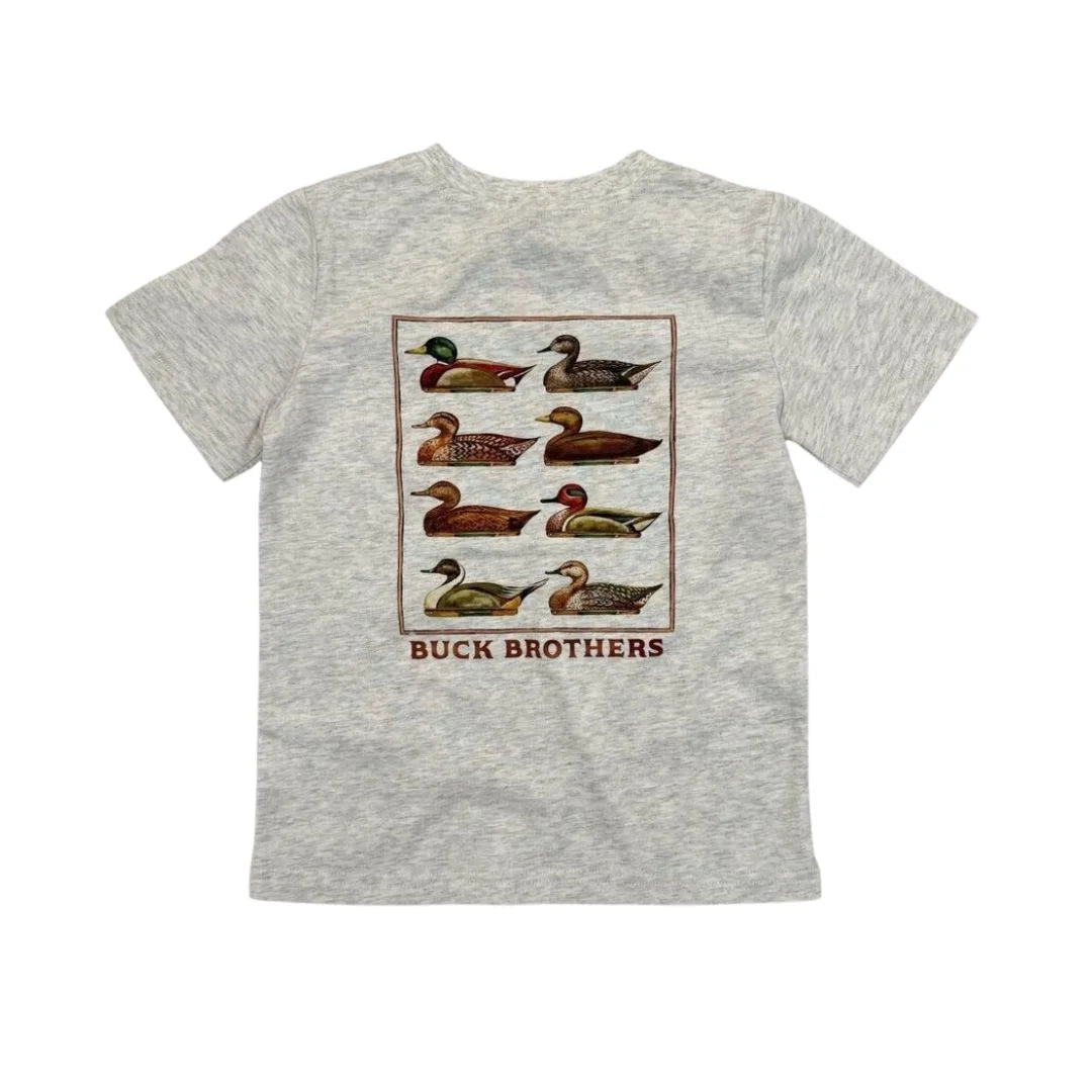 Heather Grey Vintage Duck Decoys Tee