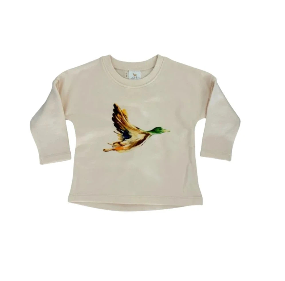 mallard duck slouch tee