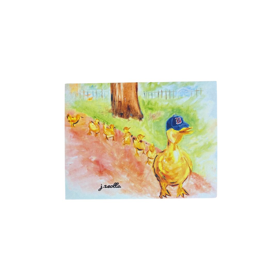 make way for ducklings greeting card