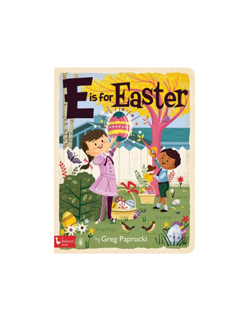 e is for easter book