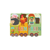 farm train baby book