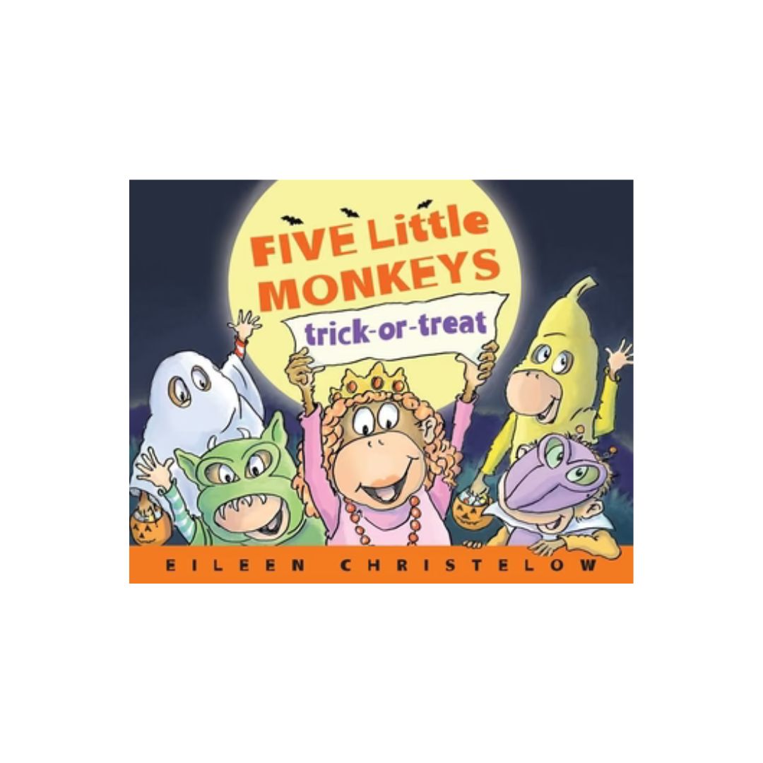 Five Little Monkeys Trick or Treat Book