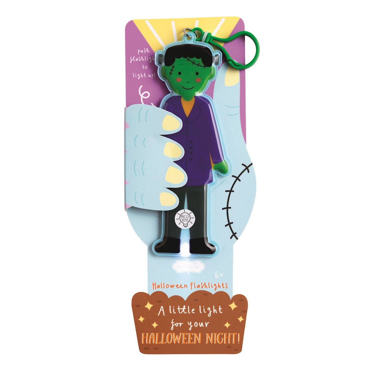 Little Lite for Halloween Night Hanging Clip-On Flashlight