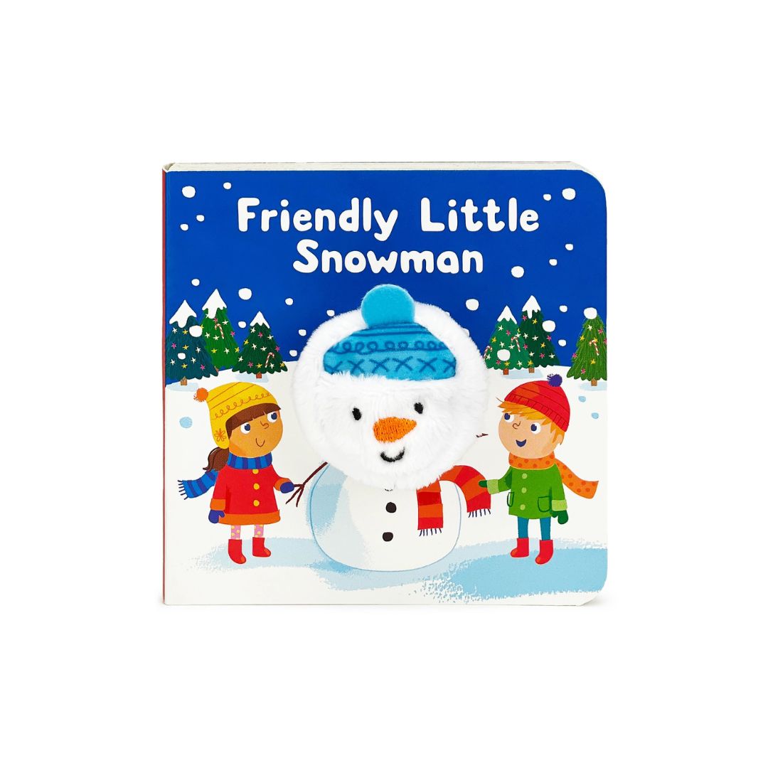 Friendly Little Snowman Finger Puppet Book