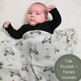 golf baby swaddle blanket