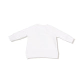 White long-sleeve shirt on a white background