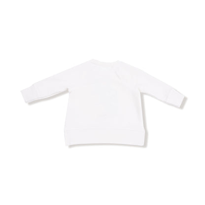 White long-sleeve shirt on a white background