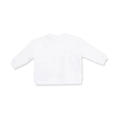White/Green Golf Drop Sleeve Sweatshirt