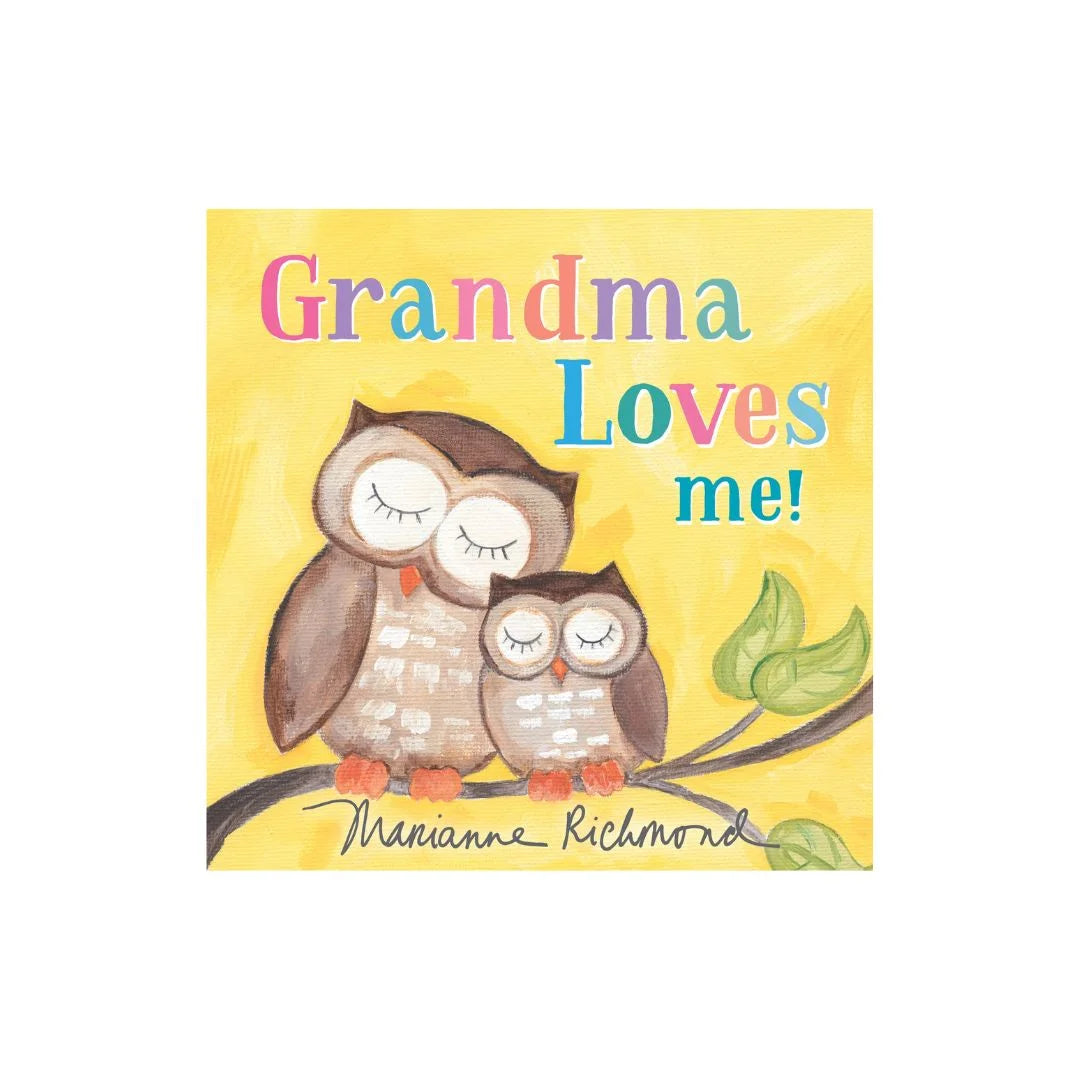 Book cover with two owls and &