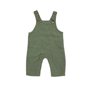 green corduroy overalls for baby