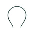 green headband on a white background