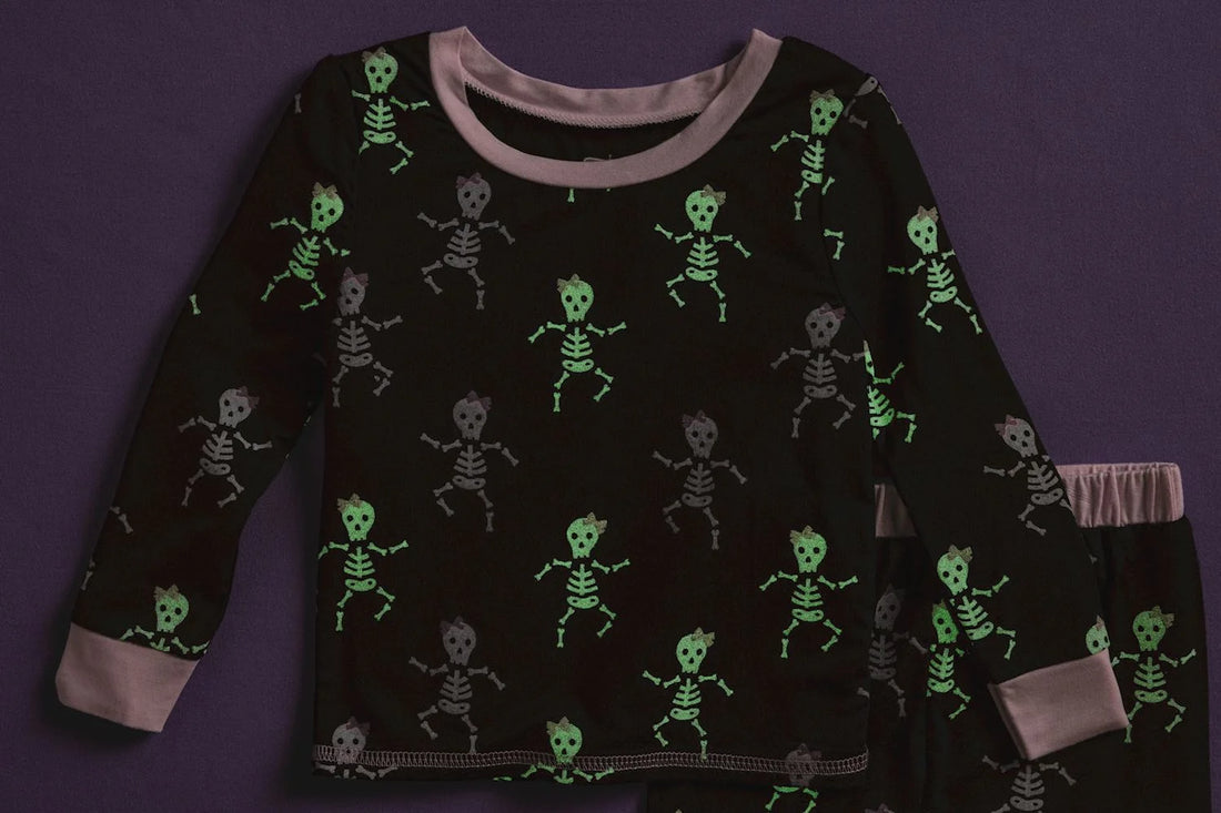 shows that skeletons glow in the dark
