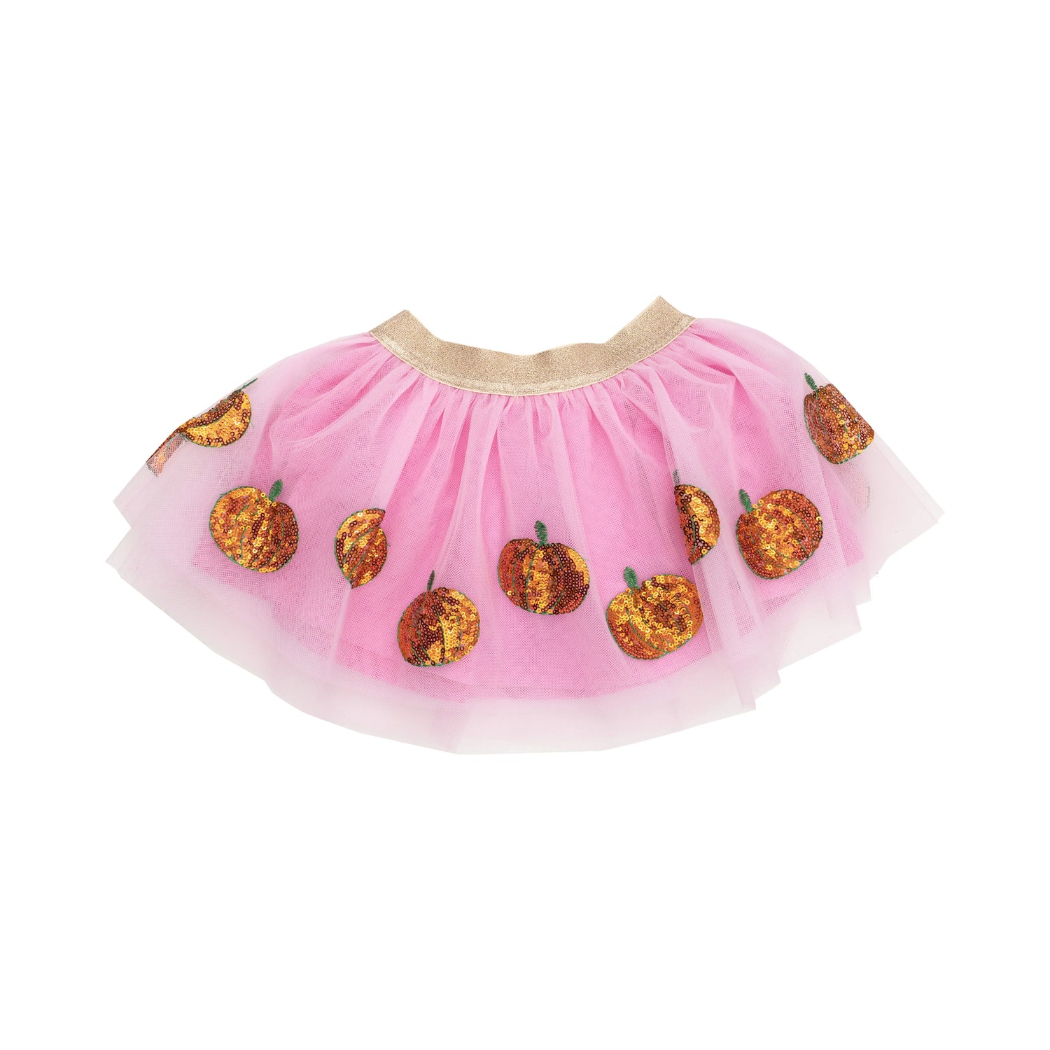 pink pumpkin halloween kids tutu