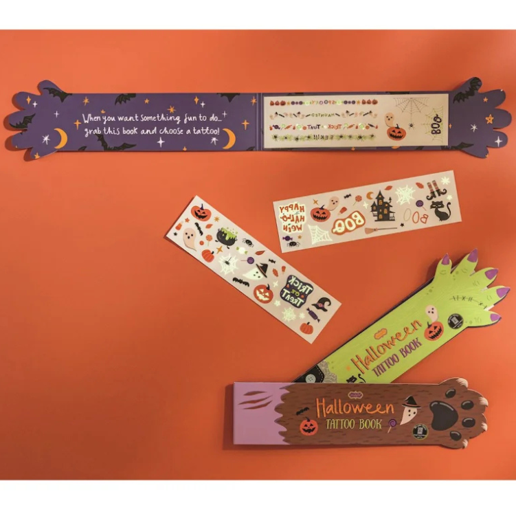 Halloween Tattoo Book