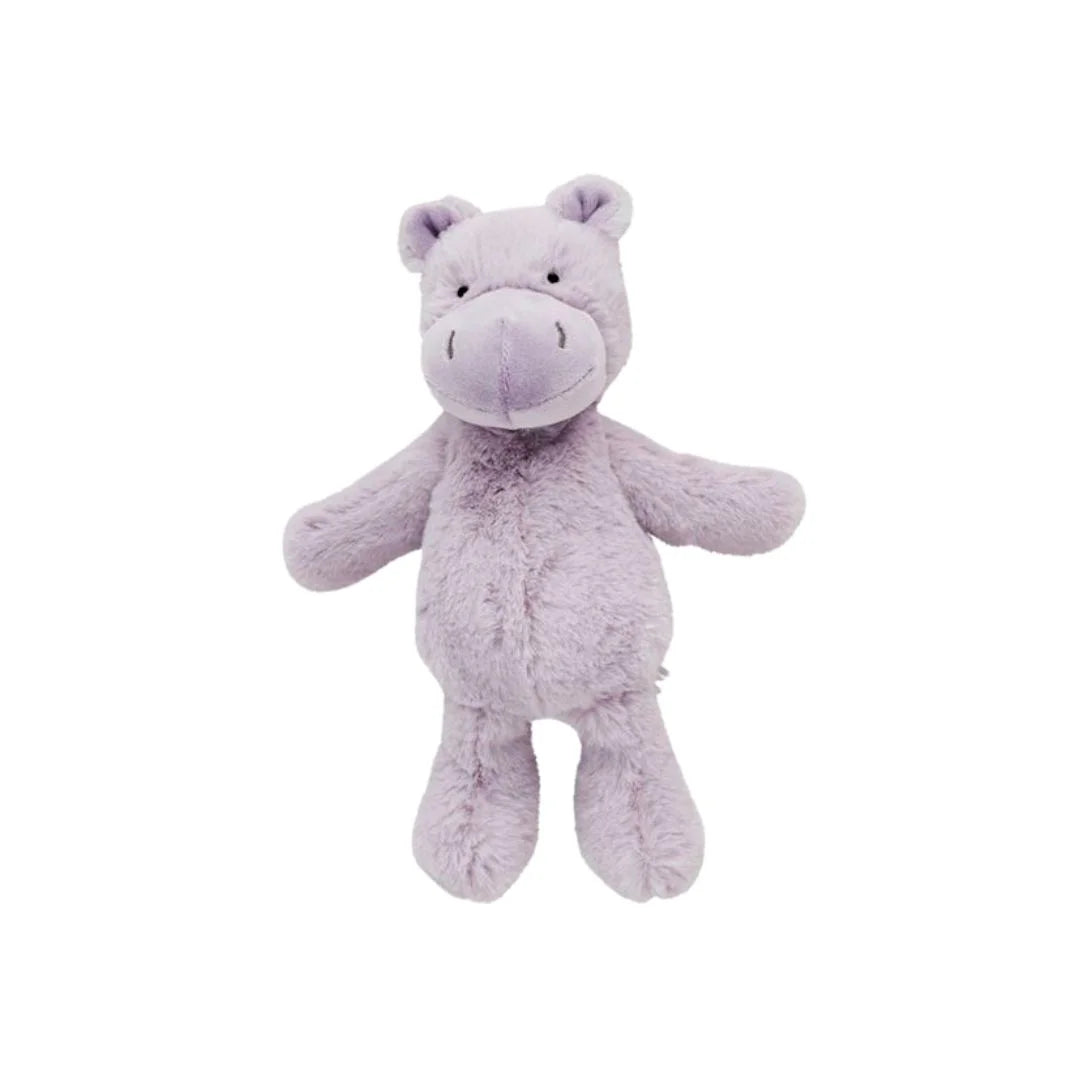 hippo plush rattle