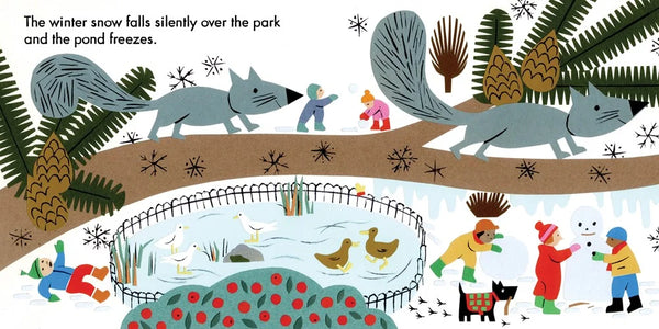 in the park children's book