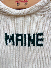 close up of MAINE design