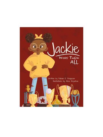 jackie wins them all children's book