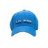 blue baseball hat with "lil bro" embroidered