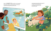 A two-page illustrated children&