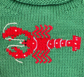close up of red lobster