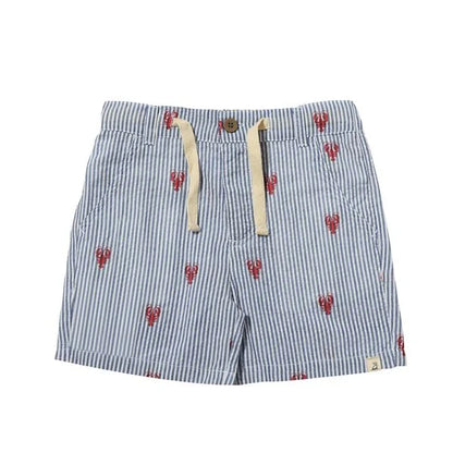 seersucker lobster shorts