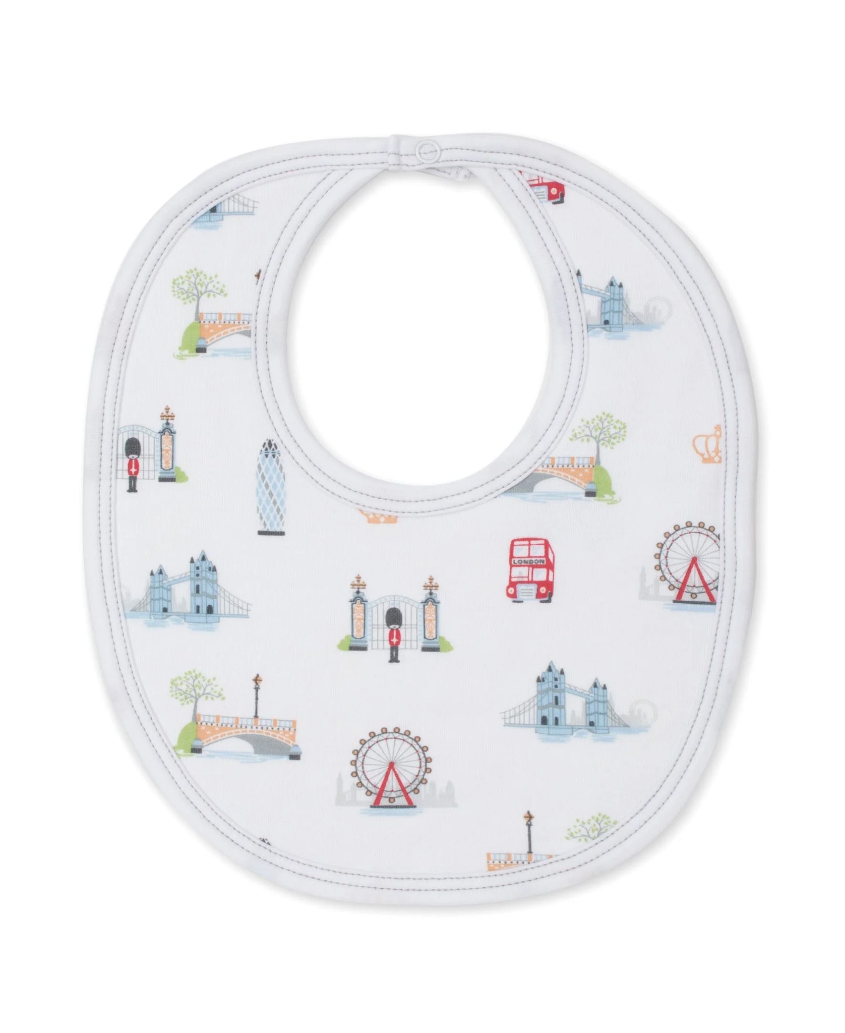 london themed bib