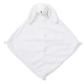 White plush toy with a soft texture on a white background