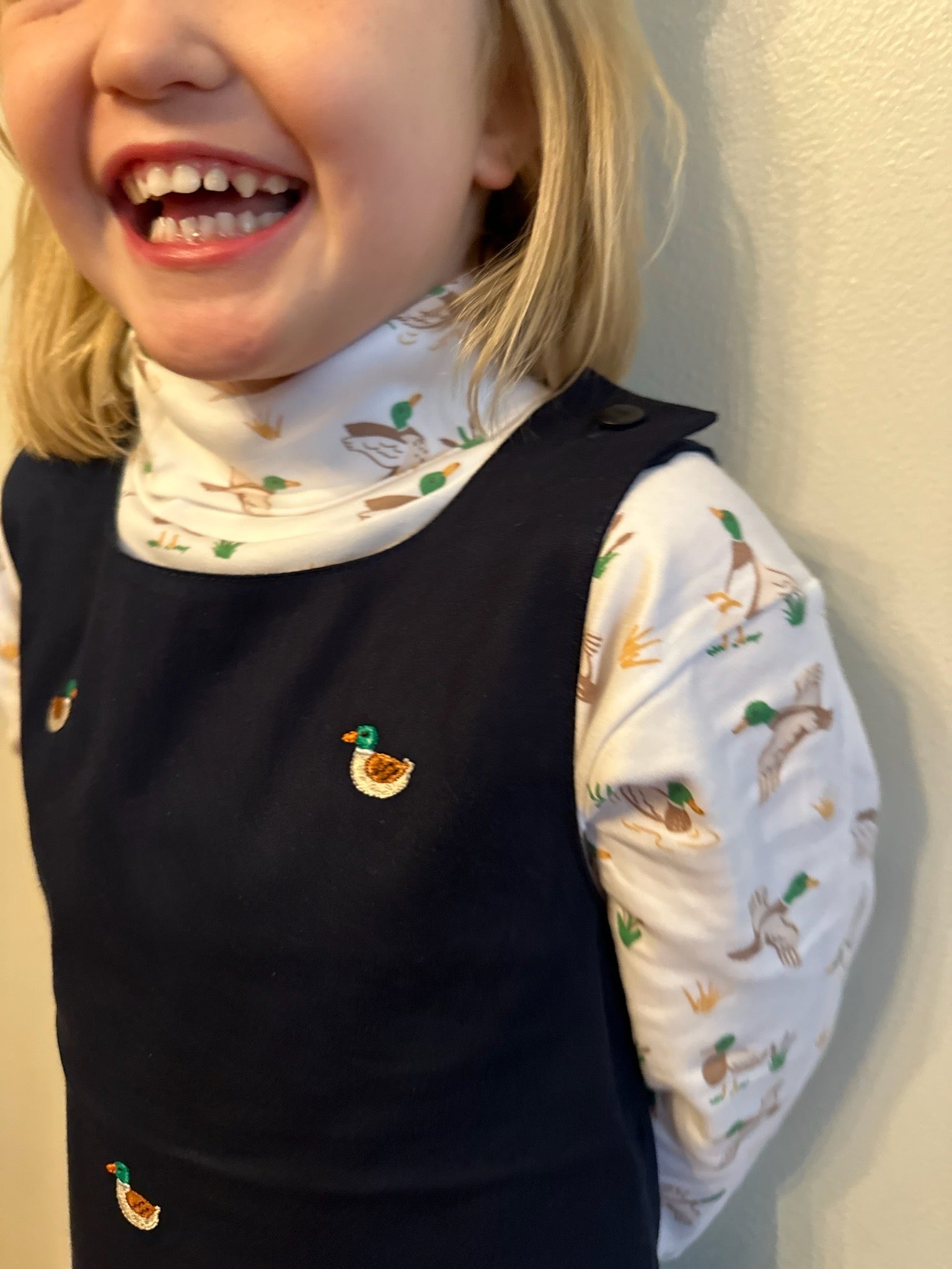 mallard duck kids dress