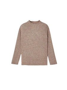 Belmont mockneck sweater 2025 in coziest yarn