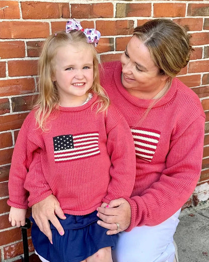 nantucket red flag sweater