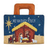 Nativity scene pouch with stars and &