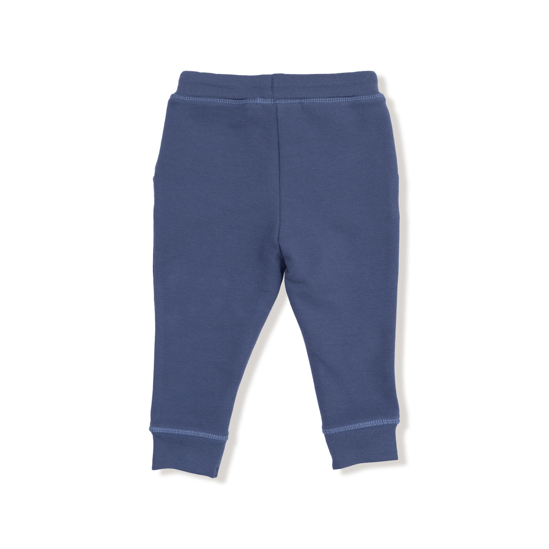 back of navy jogger pant