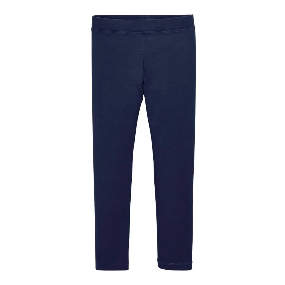 Navy blue pants on a white background