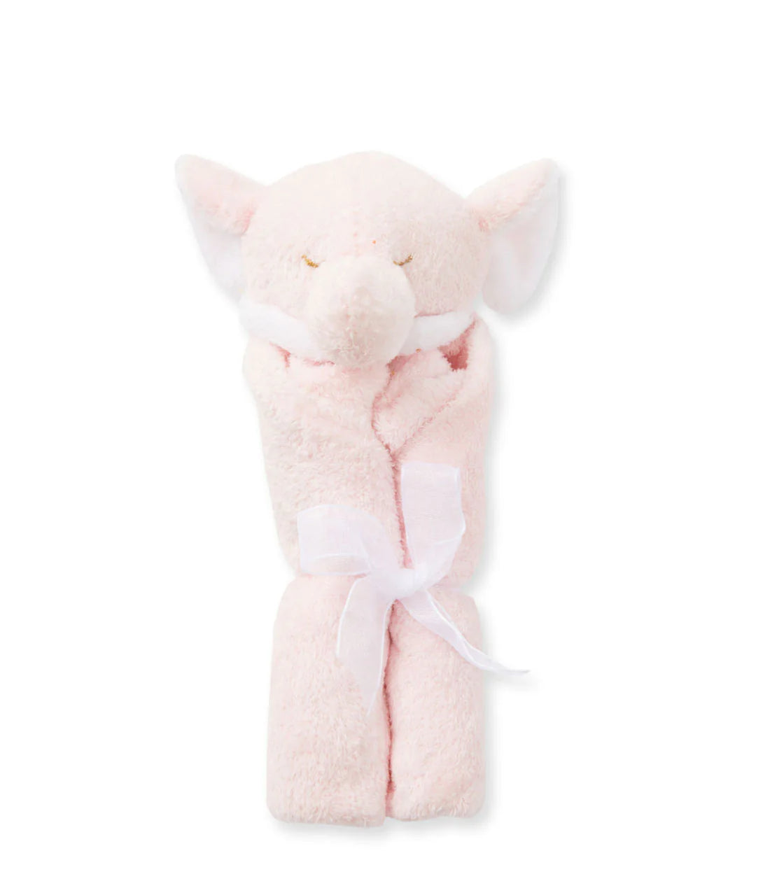 pink elephant baby blanket