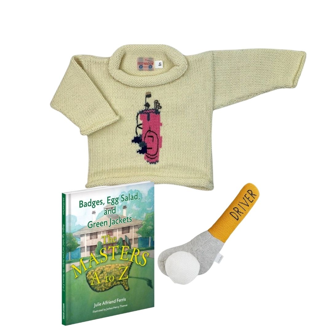 Pink Golf Sweater Gift