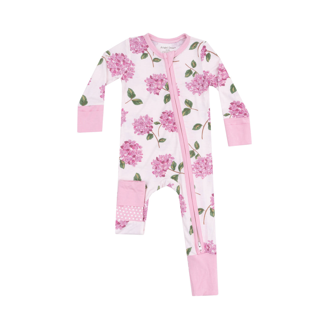 pink hydrangeas romper